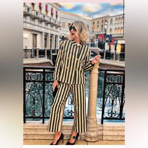 Le Culottes Emerald Stripe